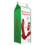 Toyjoy red vibrating strapless strap on dildo 9 inch - peaches and screams