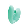Xocoon green rechargeable clitoral vibrator with 10 modes - peaches and screams