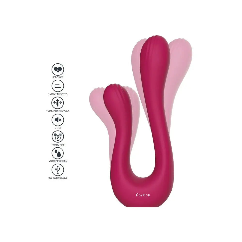 Xocoon sync sensation waterproof rechargeable vibrator - peaches and screams
