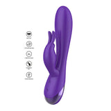 Xocoon unlimited love gspot rabbit vibrator in purple - peaches and screams