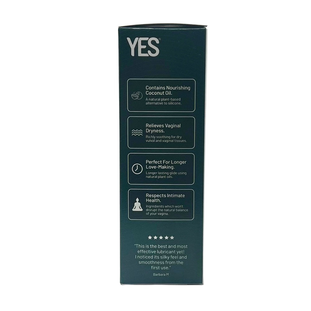 Yes coco coconut oil vaginal dryness lubricant 6x5ml - lubricant peaches and screams