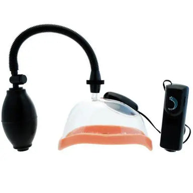 You2toys Cleat Vibrating Vagina Sucker Pump With Remote Control - Peaches and Screams