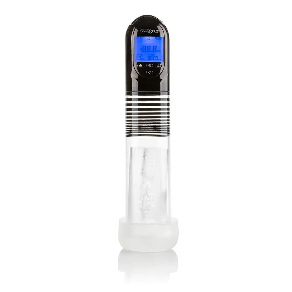 12-inch Colt Clear Automatic Smart Rechargeable Vibrating Penis Pump - Peaches and Screams