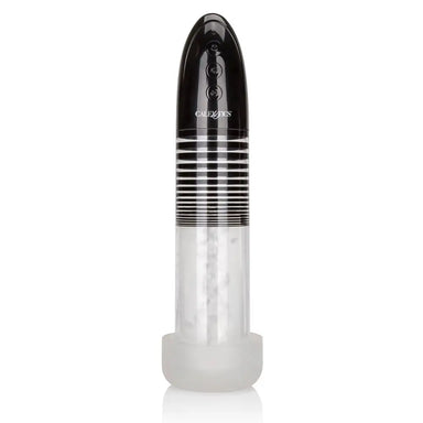 12 - inch Colt Clear Rechargeable Automatic Vibrating Penis Pump - Peaches and Screams