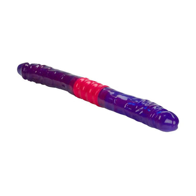 15 - inch Colt Jelly Purple Dual Vibrating Penis Dildo For Couples - Peaches and Screams