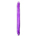 16-inch Blush Novelties Purple Large Double Dildo For Couples - Peaches and Screams
