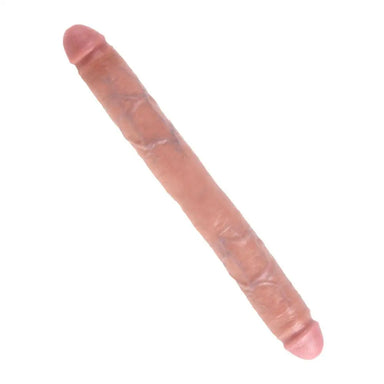 16 - inch Realistic Feel Bendable Veined Double - ended Penis Dildo - Peaches and Screams