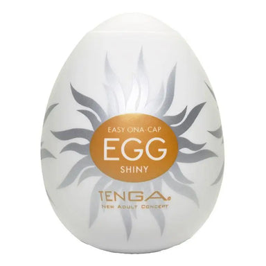 2.5-inch Tenga Egg Stretchable Radiating Ribbed Male Masturbator - Peaches and Screams