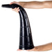 24 - inch Black Large Analconda Snake Cone Dildo - Peaches and Screams