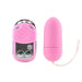 3.25-inch Pink Remote-controlled Discreet Vibrating Love Egg - Peaches and Screams
