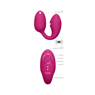 3.6 - inch Shots Silicone Pink Rechargeable Mini Vibrating Love Egg - Peaches and Screams