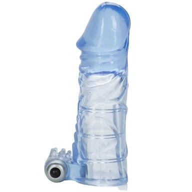 4.75-inch Colt Jelly Vibrating Penis Sleeve With Removable Bullet - Peaches and Screams