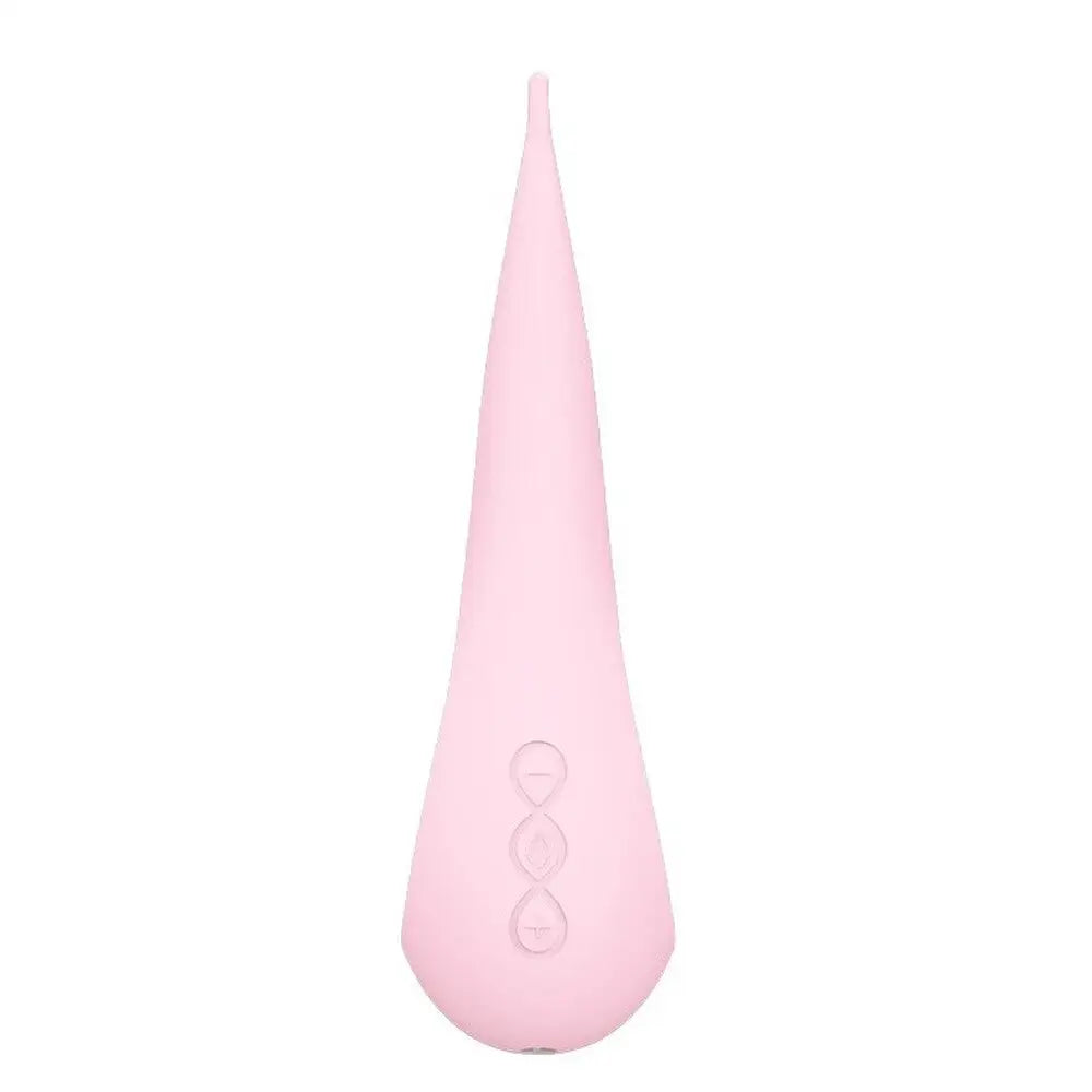 6.5 - inch Lelo Silicone Pink Rechargeable Clitoral Stimulator - Peaches and Screams