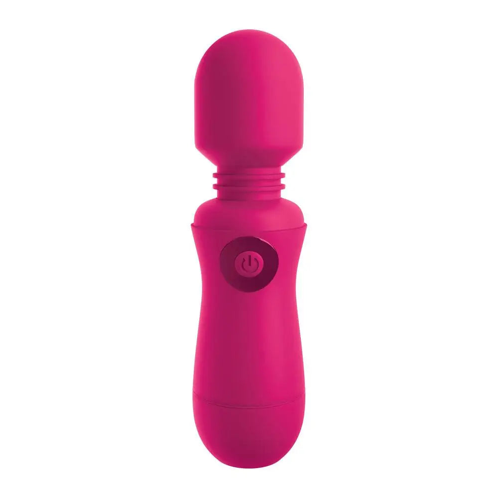 6-inch Pipedream Silicone Pink Rechargeable Wand Massager - Peaches and Screams