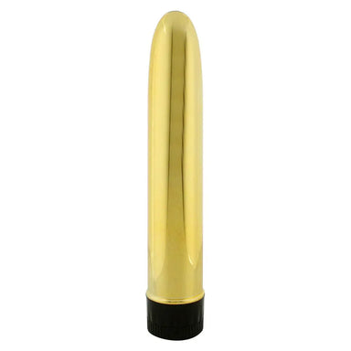 7.5 - inch Seven Creations Gold Multi Speed Bullet Vibrator - Peaches and Screams