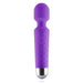 7.5-inch Silicone Purple Rechargeable Magic Wand Vibrator - Peaches and Screams