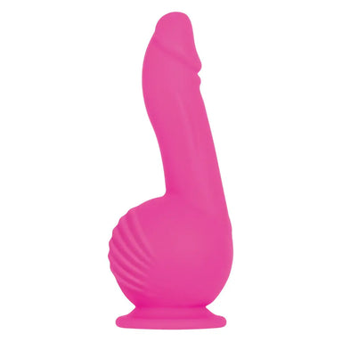 7.55-inch Evolved Silicone Pink Vibrating Penis Dildo With Remote - Peaches and Screams