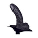 8.5 - inch Nasswalk Toys Black Hollow Strap On Dildo With Vein Details - Peaches and Screams