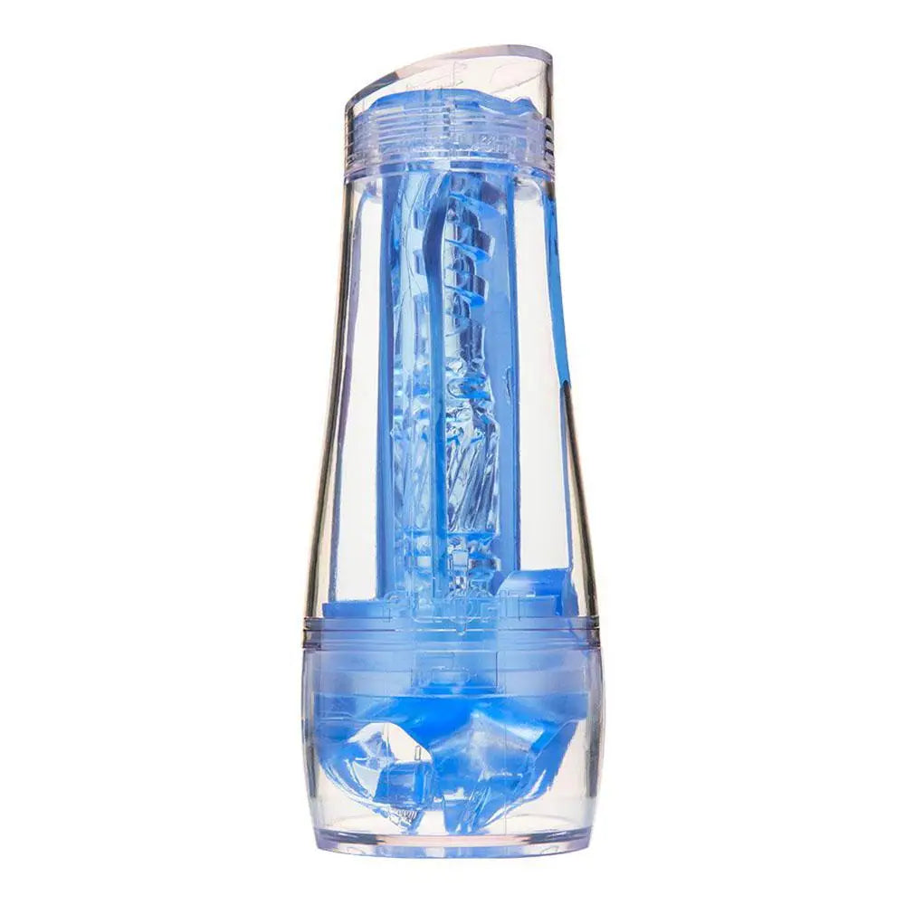 9 inch fleshlight realistic feel blue male masturbator - peaches and screams