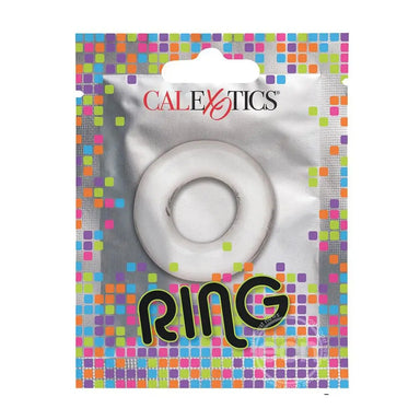 California Exotic Clear Stretchy Cock Ring For Him - Peaches and Screams