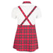 Cottelli Sexy Red And White Plus Size Schoolgirl Costume For Her - XXXL - Peaches and Screams