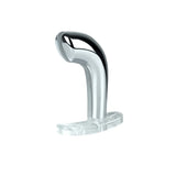 Electrastim stainless steel silver medium prostate massager - peaches and screams