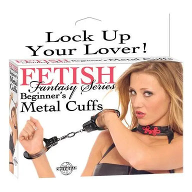 Fetish Fantasy Series Stainless Steel Silver Cuffs For Beginners - Peaches and Screams