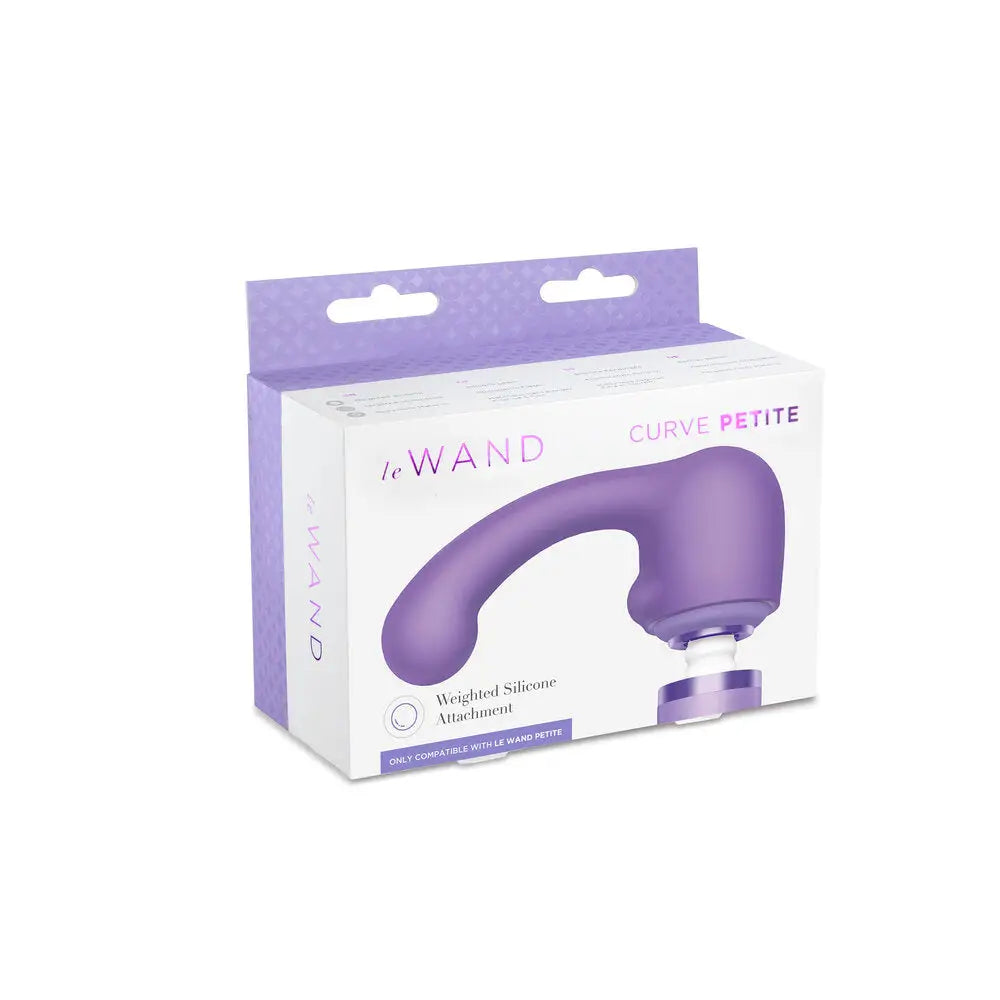 Le Wand Curve Weighted Silicone Petite Wand Attachment - Peaches and Screams