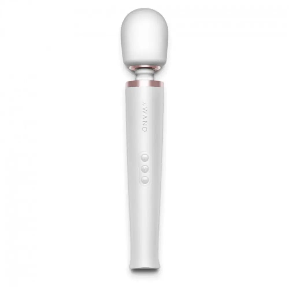 Le wand rechargeable 10 speed vibrating wand massaging vibrator - peaches and screams