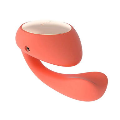 Lelo Silicone Red Rechargeable G - spot Massager With Remote - Peaches and Screams