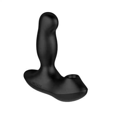 Nexus Silicone Black Rotating Prostate Massager With Air Suction And Remote - Peaches and Screams