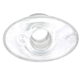 Perfect fit clear medium hollow butt plug - peaches and screams