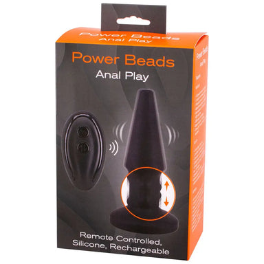 Power Beads Anal Play Rimming And Vibrating Butt Plug - Peaches and Screams