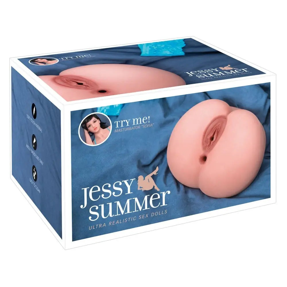 Realistic Feel Flesh Pink Vagina And Ass Male Masturbator - Peaches and Screams