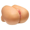 Realistic flesh pink mega pussy and ass male masturbator - peaches and screams