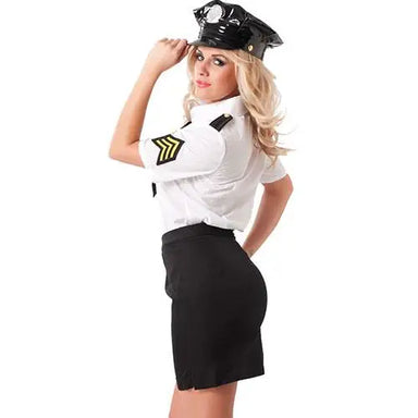 Rimba Sexy Police Officer Cop Roleplay Costume For Her - S/M - Peaches and Screams