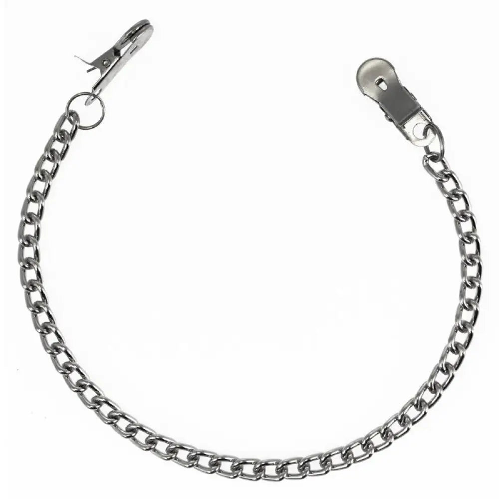 Rimba stainless steel silver large nipple clamps - peaches and screams