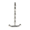 Rimba stainless steel silver ribbed urethral sound plug - peaches and screams