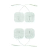 Rimba white electro stimulation set of four pads for couples - peaches and screams