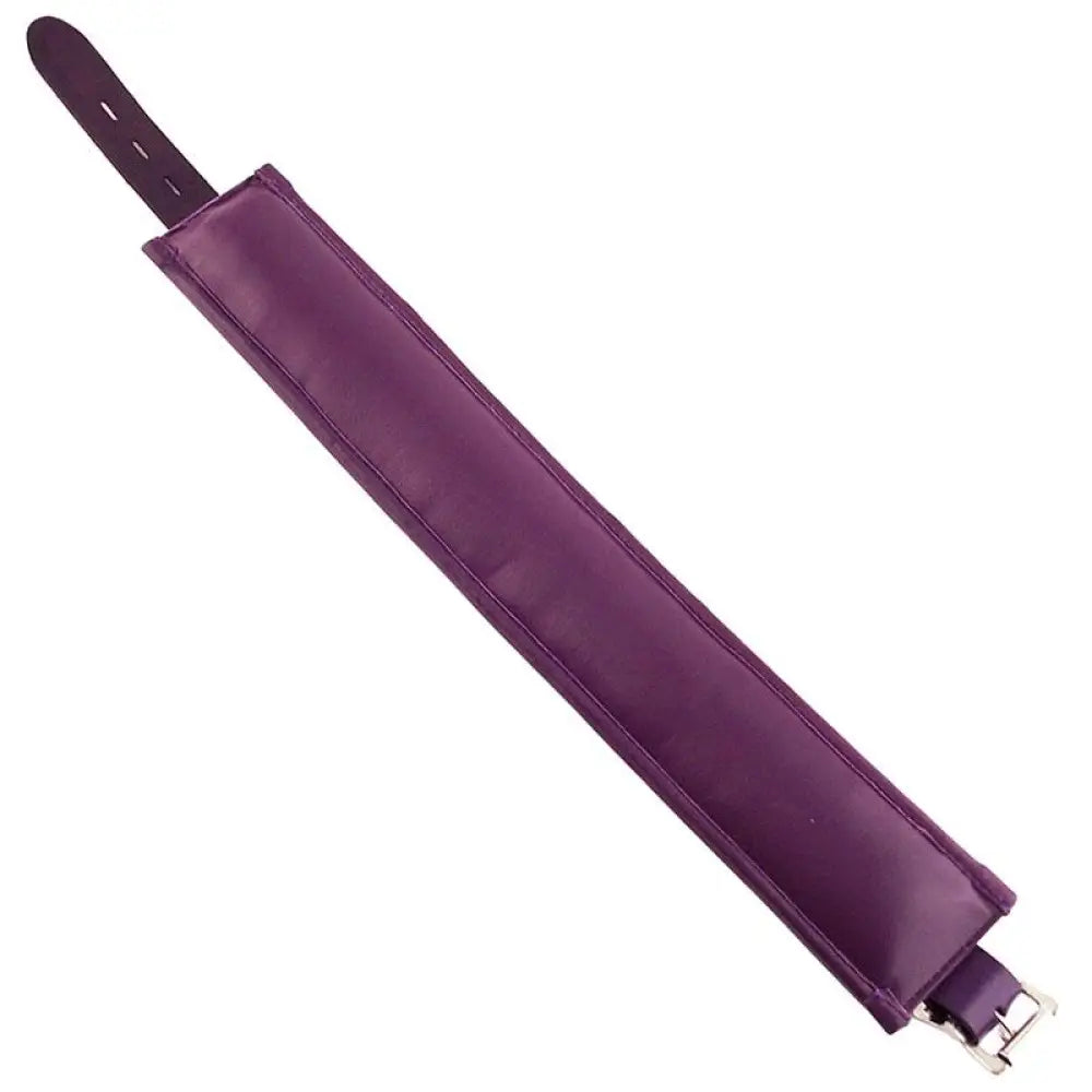 Rouge garments adjustable purple padded collar with d ring - peaches and screams