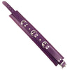 Rouge garments adjustable purple padded collar with d ring - peaches and screams