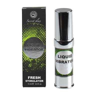 Secret Play Liquid Vibrator Unisex Fresh Stimulating Gel 15ml/ 0.5fl.oz - Peaches and Screams