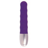 Seven creations purple ribbed extra powerful mini vibrator - peaches and screams