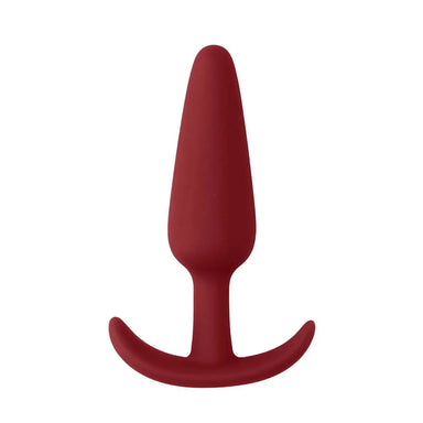 Shots Silicone Red Slim Small Butt Plug For Beginners - Peaches and Screams