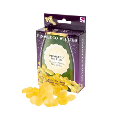 Spencer And Fleetwood Prosecco Flavour Jelly Willies - Peaches and Screams