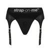 Strap on me black rebel xlarge harness lingerie for her - peaches and screams