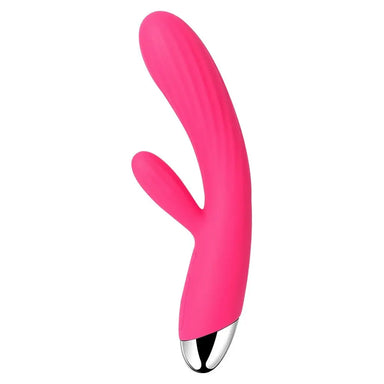 Svakom Silicone Pink Extra - powerful Rechargeable Rabbit Vibrator - Peaches and Screams