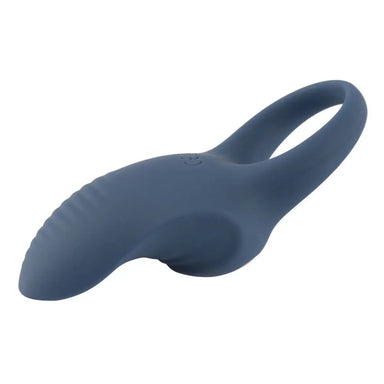 You2toys Silicone Blue Rechargeable Multi - speed Vibrating Cock Ring - Peaches and Screams