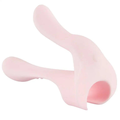 You2toys Silicone Pink Rechargeable G-spot Vibrator With Clit Stim - Peaches and Screams