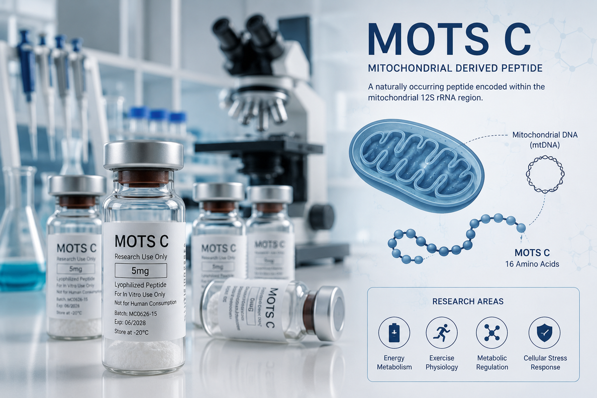 MOTS C UK: Science, Testing and UK Peptides Law